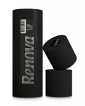 Tualettpaberi kinketuub Renova, must, 3 rulli