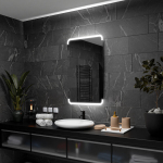 Peegel LED-valgustusega Vannituppa, Magamistuppa, Elutuppa - Assen - 50 cm, 70 cm, LED Veidrodis Modelis - Assen 50 cm x 70 cm