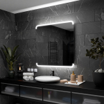 Peegel LED-valgustusega Vannituppa, Magamistuppa, Elutuppa - Assen - 90 cm, 90 cm, LED Veidrodis Modelis - Assen 90 cm x 90 cm