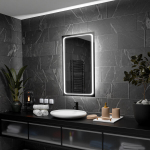 Peegel LED-valgustusega Vannituppa, Magamistuppa, Elutuppa - Barcelona - 50 cm, 60 cm, LED Veidrodis Modelis - Barcelona 50 cm x 60 cm