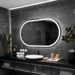 Peegel LED-valgustusega Vannituppa, Magamistuppa, Elutuppa - Palermo - 160 cm, 60 cm, LED Veidrodis Modelis - Palermo 160 cm x 60 cm