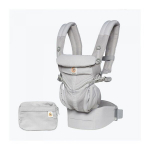 K&otilde;hukott Ergobaby Omni 360 Cool Air, mesh, pearl grey, BCS360PGREY