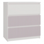 Kummut Top E Shop Malwa M3, valge/roosa