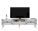 TV alus Kalune Design Yumedi, valge/h&otilde;bedane