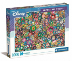 Pusle Clementoni Disney Impossible 39830, 1000 d.