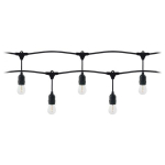 Valgustuskimbud 10 m (10 valgustit) + 10 LED-pirni 1W E27 3000K