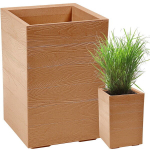 Lillepeenar KARO 400x400x600 laud ECO puit - naturaalne puit LA883-38 LAMELA