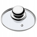 Kuumakindel klaasist kate potile, pannile, 18 cm