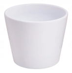 Keraamiline lillepott valge 8,5 cm