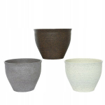 &Uuml;mmargune plastikust taimepott 24 cm