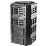 Modulaarne aiakomposter 1260L, must