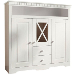 Puhvetkapp Notio Living Lisa, valge