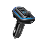 Yesido Y44 Bluetooth 5.0 FM / MP3 Edastaja & Auto Laadija 2x USB 3.1A + Micro SD Must