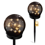 LED p&auml;ikese aialamp 3000K IP44 10cm juhitav dekoratiivne pall GLORIS LUMILED