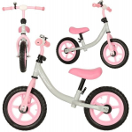 Tasakaaluratas Trike Fix Balance, valge/roosa