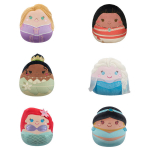 SQUISHMALLOWS DISNEY PRINCESS Pehme m&auml;nguasi, 20 cm