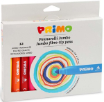 Viltpliiatsid PRIMO Jumbo, 12 v&auml;rvi