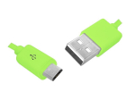 PS USB-mikro-USB kaabel 1,5m, roheline, HQ.