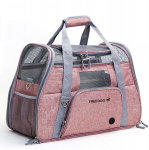 Transpordikott Freedog Crossworld, 51x23x35cm, pruun