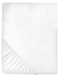 Qidordour Fitted lina, valge, 160x200x30cm