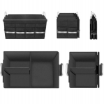 Kaanega auto pakiruumi kott, 59x30x35 cm