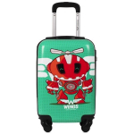 V&auml;ga v&auml;ike laste kohver Robot, roheline