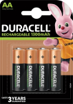 DURACELL 4 tk RCR PLUS 1300 mAh AA patareid