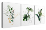 Seinamaali l&otilde;uendi kaunistus elutoa monstera lehed 60x120cm