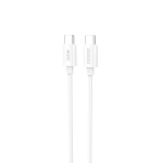 Dudao L4C USB-C / USB-C kaabel 30W 2m - valge