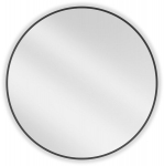 Vannitoa peegel Mexen Loft Round, 80 cm, must