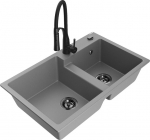 Graniidist k&ouml;&ouml;givalamu Mexen Tomas koos segisti ja sifooniga, hall/must