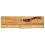 vidaXL Lauaplaat 110x20x3,8 cm Natural Edge Mango Wood