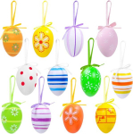 Aviski 24 tk v&auml;rvilised lihav&otilde;ttemunad rippuvad kaunistused lihav&otilde;ttemunad