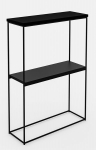 Konsoollaud ADRK Furniture Velo, must