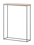 Konsoollaud ADRK Furniture Sili, must/pruun