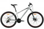 Jalgratta AL 27,5" Topvelo Leon XC 100 raam-16,5" hall mua ja punasega
