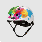 Kiiver MELON Coloursplash, valge, M/L