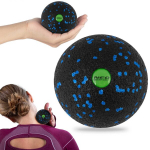 Massaaži- ja fitnesspall NS-965 must ja sinine