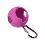 Punane ja roosa Silikoonist golfipalli haarats koos karabiiniga