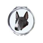 Bullterjer - peegel pildiga ja geomeetrilise m&auml;rgiga br&auml;ndilt Art-Dog, XS