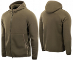 Meeste kapuutsiga dressipluus M-Tac Lite Microfleece Hoodie, Army Olive