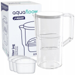 Aquafloow J-Maxi 2,5l valge filtrikann kraanivee jaoks + 3x filter