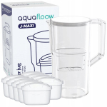 Aquafloow J-Maxi 2,5l valge filtrikann kraanivee jaoks + 10x filter