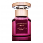 Parf&uuml;&uuml;mvesi Abercrombie & Fitch Authentic Night Woman EDP naistele, 30 ml