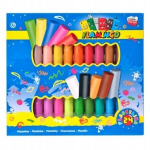 Plastiliin lastele 24 v&auml;rvi Flamingo