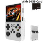 R36S Retro pihuarvuti m&auml;ngukonsool avatud l&auml;htekoodiga Linuxi s&uuml;steem 3,5'' IPS-ekraaniga videom&auml;ngum&auml;ngija taskum&auml;ngukonsoolid 10000+ m&auml;ngu