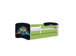 Lastevoodi ilma madratsita/sahtliga Kocot Kids BabyDreams Green race, roheline
