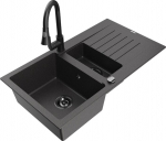 Graniidist k&ouml;&ouml;givalamu Mexen Matias segisti ja sifooniga, Black granite/Black