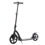 Roller Tretroller Kickscooter Klapproller, kokkup&otilde;rutussummutite, alates 14. eluaastast, must, Juoda