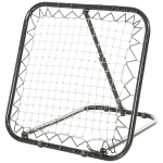 HOMCOM jalgpalli tagasil&ouml;&ouml;gi tagasil&ouml;&ouml;gi v&auml;rav tagasil&ouml;&ouml;gisein 5 sammu pesapall korvpall metallist must 78x84x65-78cm